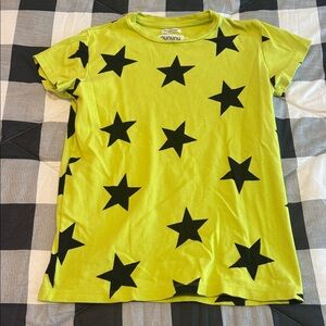 Nununu Kids Lime Star Short Sleeve Tee
